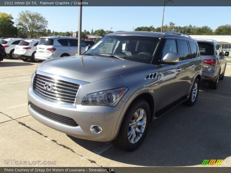 Platinum Graphite / Graphite 2012 Infiniti QX 56