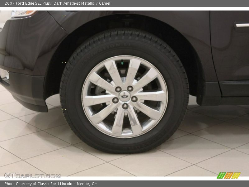 Dark Amethyst Metallic / Camel 2007 Ford Edge SEL Plus