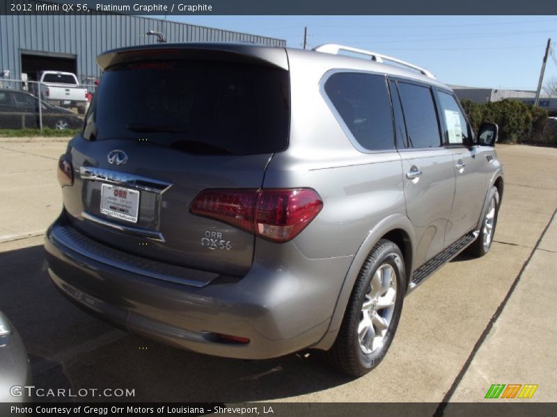 Platinum Graphite / Graphite 2012 Infiniti QX 56