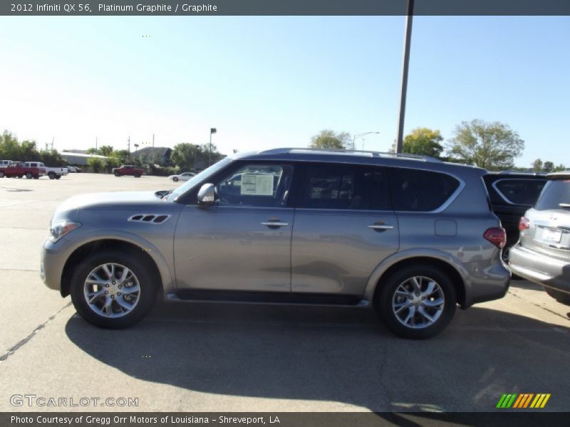 Platinum Graphite / Graphite 2012 Infiniti QX 56