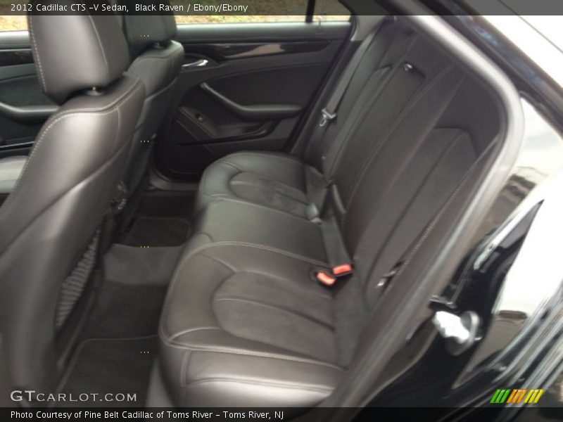 Rear Seat of 2012 CTS -V Sedan