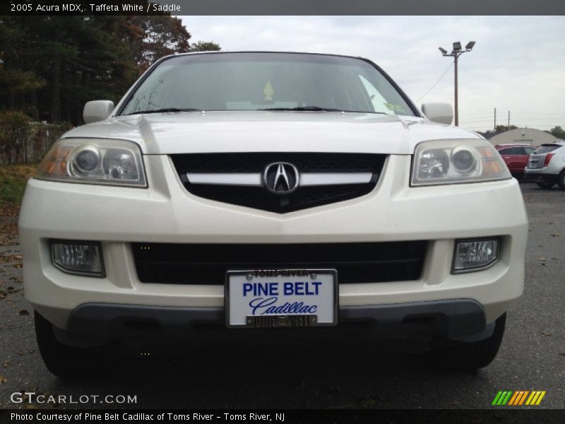 Taffeta White / Saddle 2005 Acura MDX