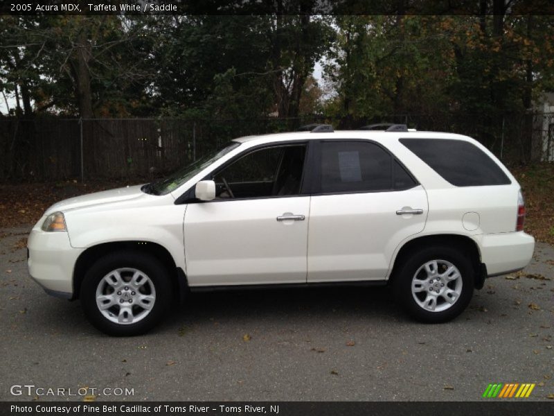 Taffeta White / Saddle 2005 Acura MDX
