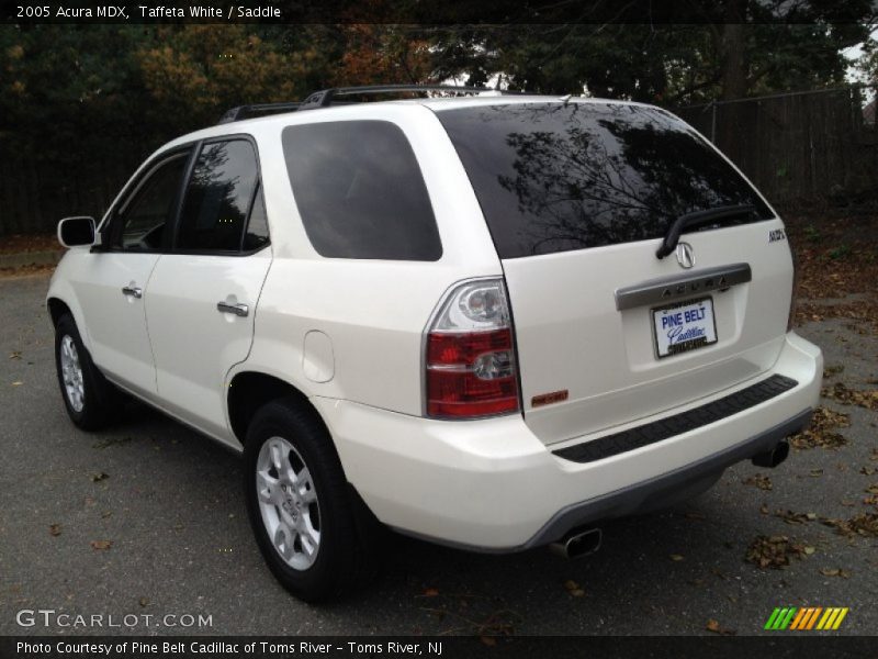 Taffeta White / Saddle 2005 Acura MDX