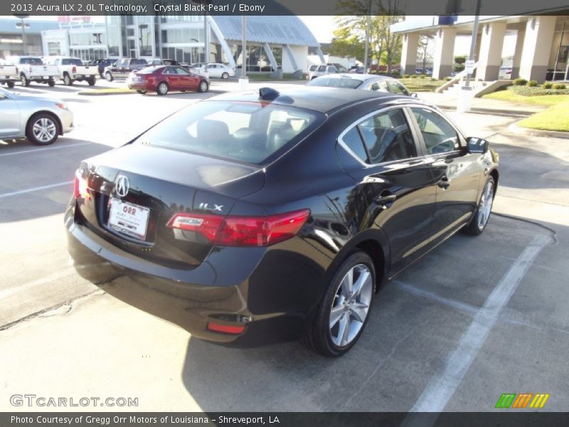 Crystal Black Pearl / Ebony 2013 Acura ILX 2.0L Technology