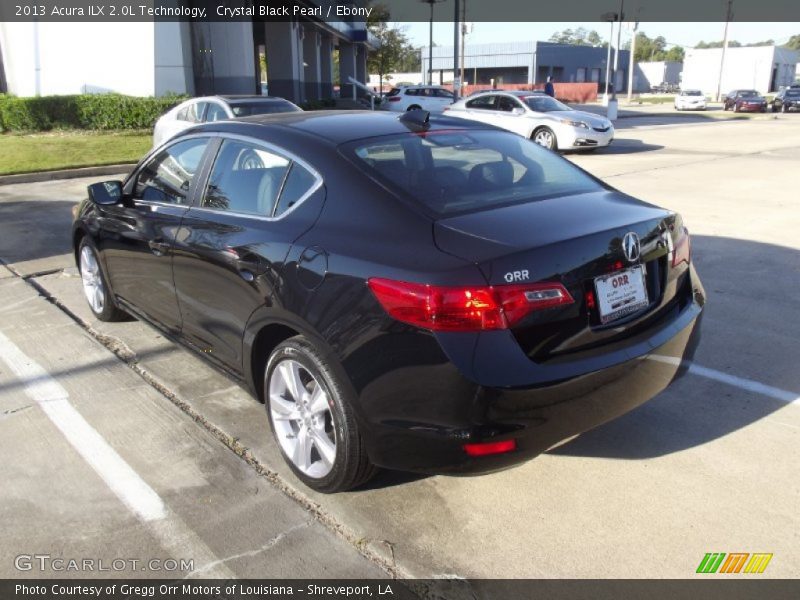 Crystal Black Pearl / Ebony 2013 Acura ILX 2.0L Technology