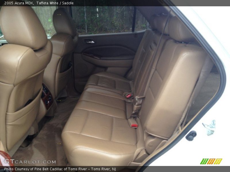 Taffeta White / Saddle 2005 Acura MDX
