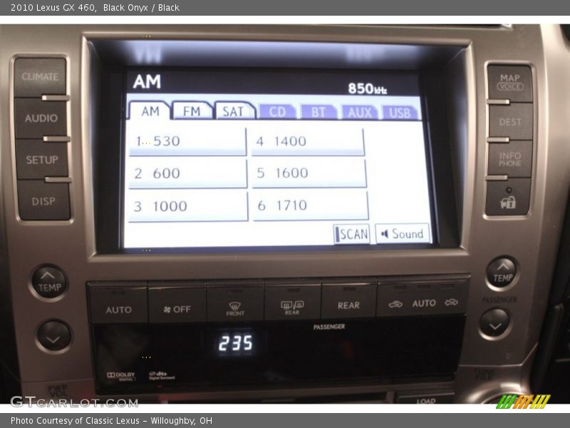 Black Onyx / Black 2010 Lexus GX 460