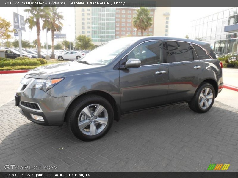 Graphite Luster Metallic / Ebony 2013 Acura MDX SH-AWD Advance
