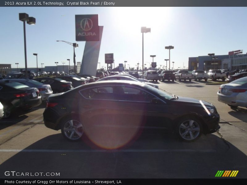 Crystal Black Pearl / Ebony 2013 Acura ILX 2.0L Technology