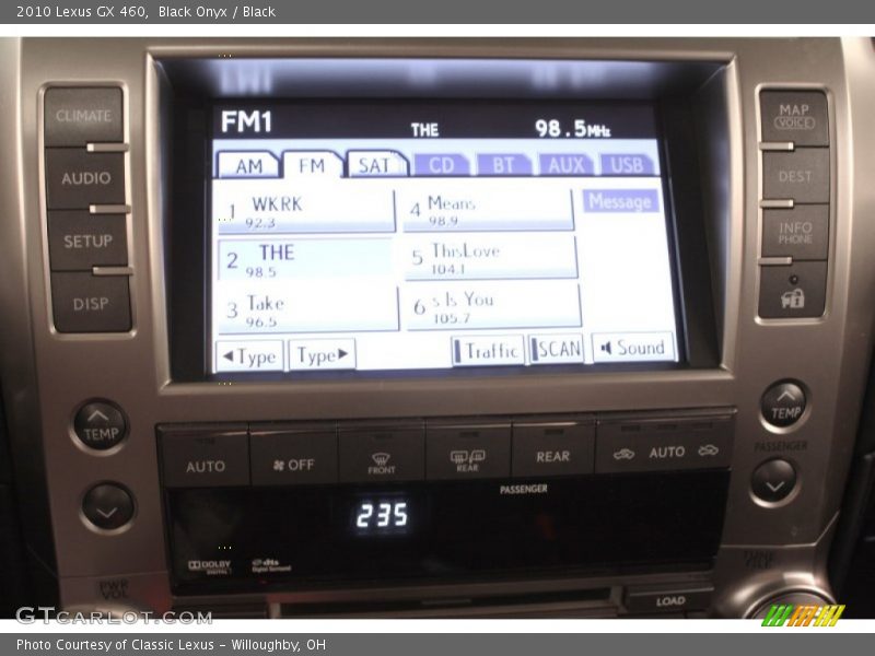 Black Onyx / Black 2010 Lexus GX 460