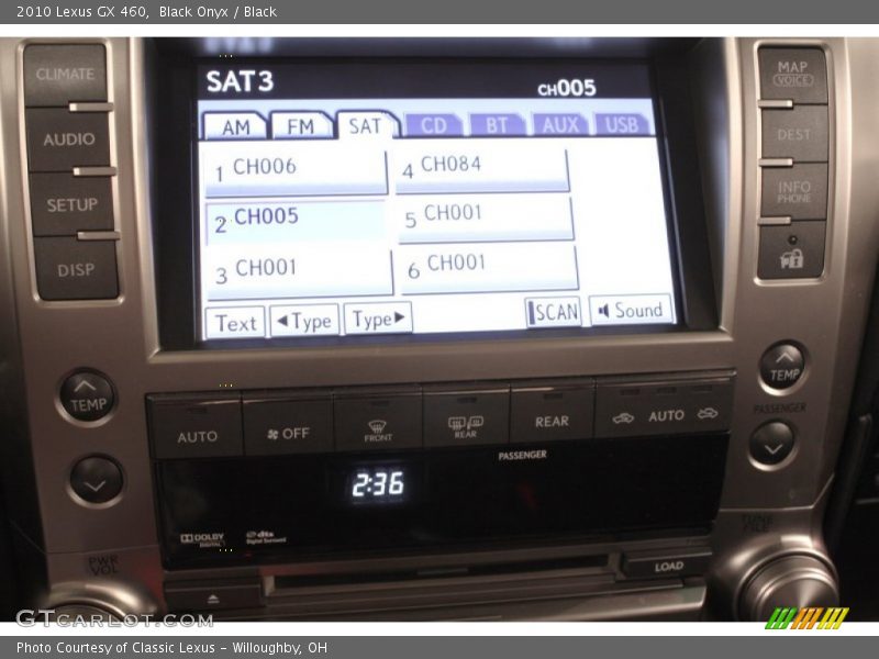 Black Onyx / Black 2010 Lexus GX 460