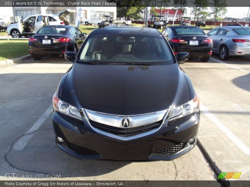 Crystal Black Pearl / Ebony 2013 Acura ILX 2.0L Technology