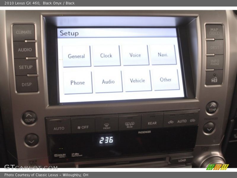 Black Onyx / Black 2010 Lexus GX 460