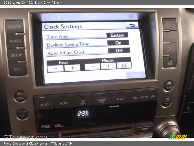 Black Onyx / Black 2010 Lexus GX 460