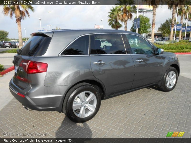 Graphite Luster Metallic / Ebony 2013 Acura MDX SH-AWD Advance