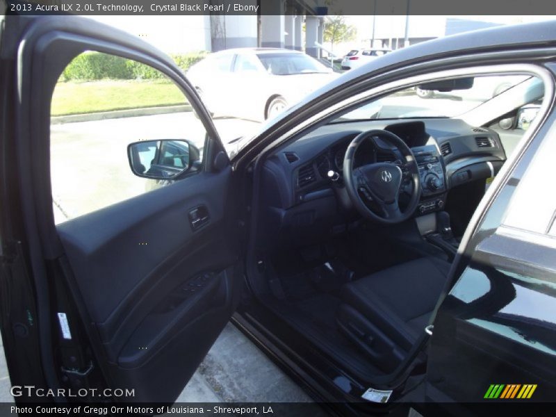 Crystal Black Pearl / Ebony 2013 Acura ILX 2.0L Technology