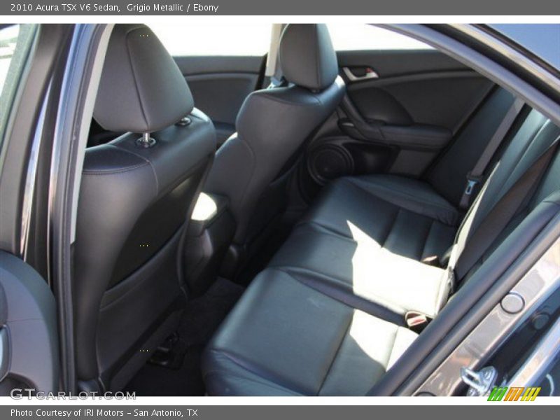 Grigio Metallic / Ebony 2010 Acura TSX V6 Sedan