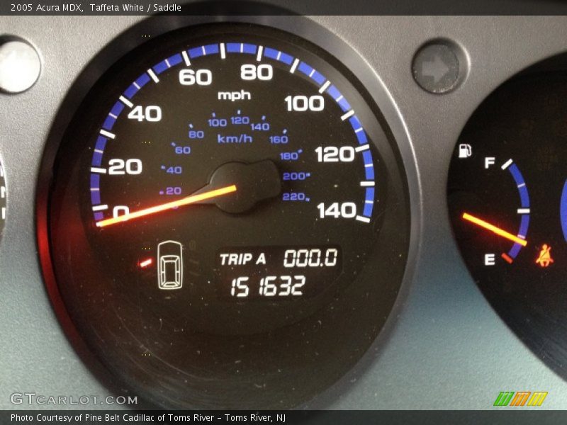 Taffeta White / Saddle 2005 Acura MDX