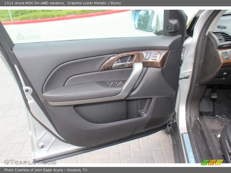 Graphite Luster Metallic / Ebony 2013 Acura MDX SH-AWD Advance