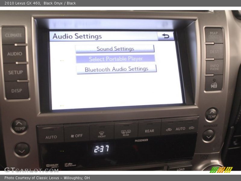 Black Onyx / Black 2010 Lexus GX 460
