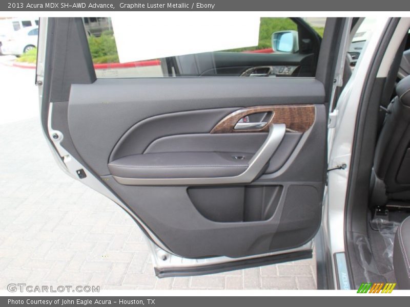 Graphite Luster Metallic / Ebony 2013 Acura MDX SH-AWD Advance