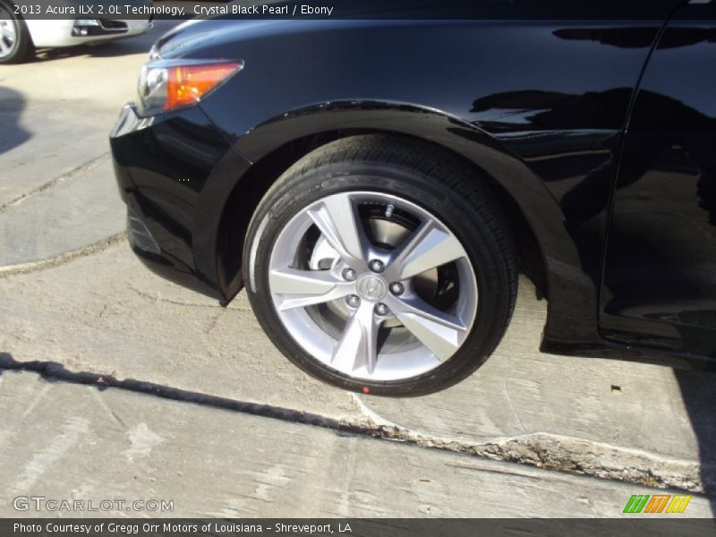 Crystal Black Pearl / Ebony 2013 Acura ILX 2.0L Technology