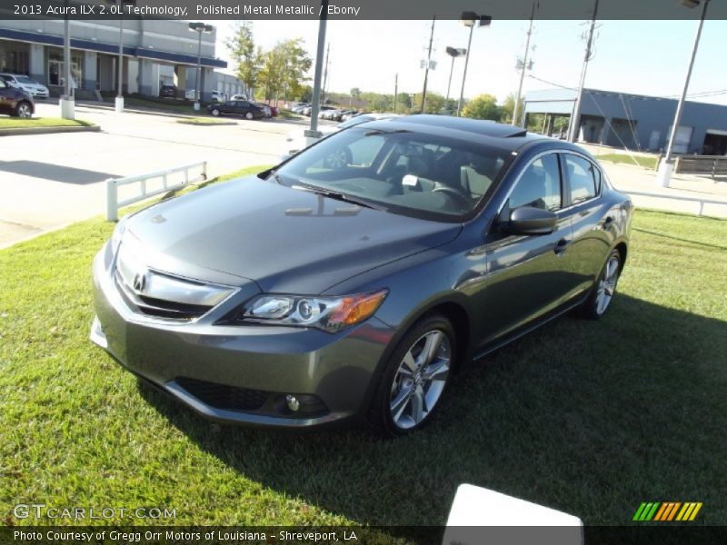 Polished Metal Metallic / Ebony 2013 Acura ILX 2.0L Technology