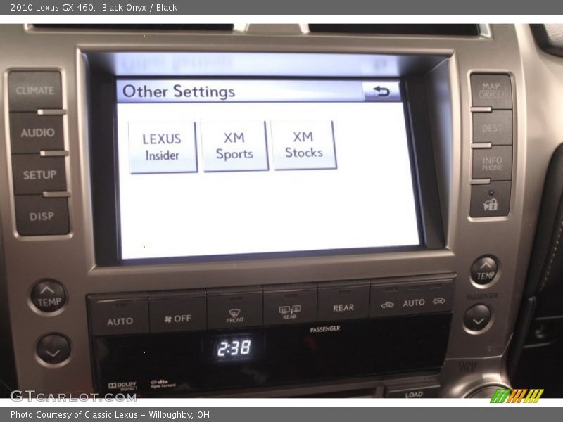Black Onyx / Black 2010 Lexus GX 460