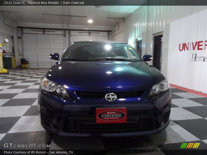 Nautical Blue Metallic / Dark Charcoal 2012 Scion tC