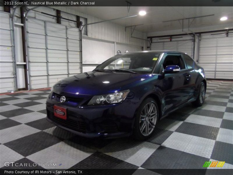 Nautical Blue Metallic / Dark Charcoal 2012 Scion tC