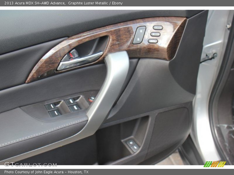 Graphite Luster Metallic / Ebony 2013 Acura MDX SH-AWD Advance