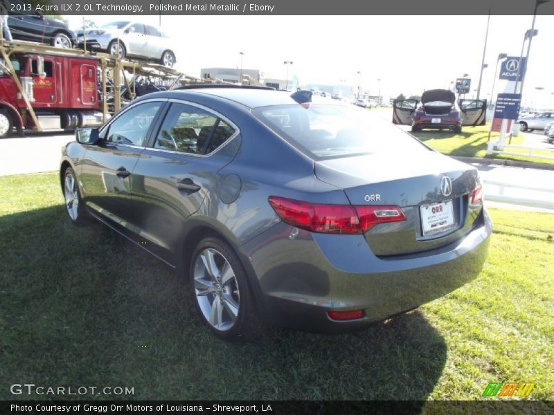 Polished Metal Metallic / Ebony 2013 Acura ILX 2.0L Technology