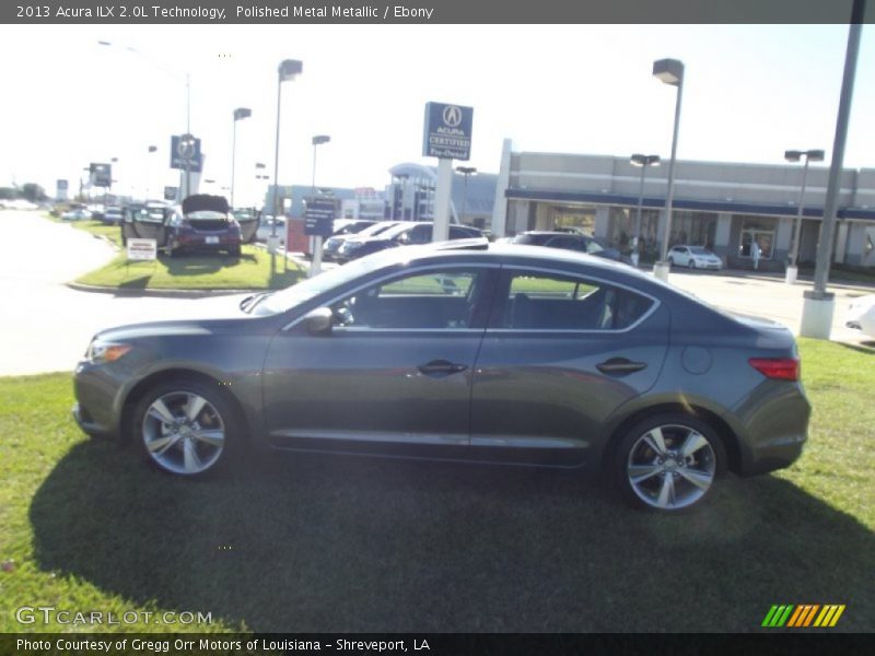 Polished Metal Metallic / Ebony 2013 Acura ILX 2.0L Technology