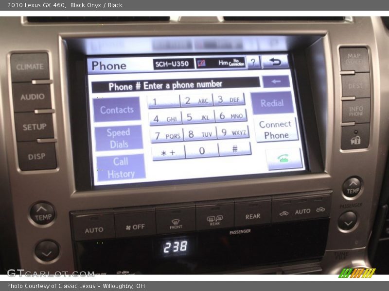Black Onyx / Black 2010 Lexus GX 460