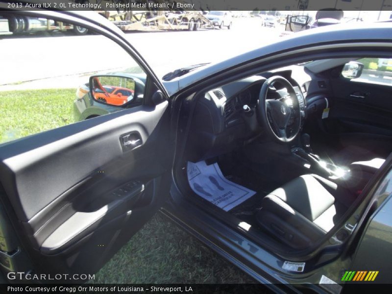 Polished Metal Metallic / Ebony 2013 Acura ILX 2.0L Technology