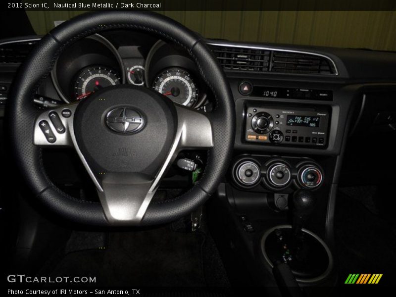 Nautical Blue Metallic / Dark Charcoal 2012 Scion tC