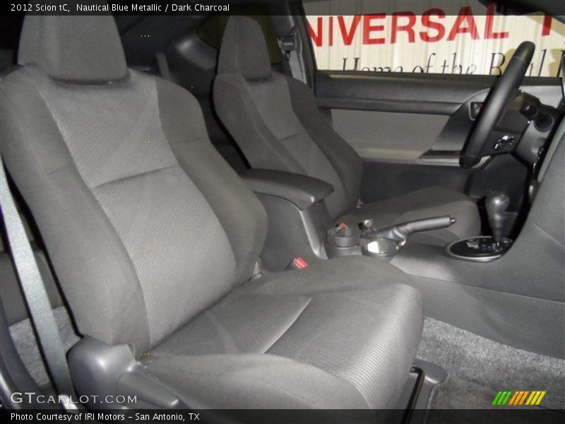 Nautical Blue Metallic / Dark Charcoal 2012 Scion tC