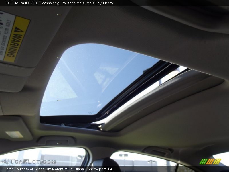 Polished Metal Metallic / Ebony 2013 Acura ILX 2.0L Technology