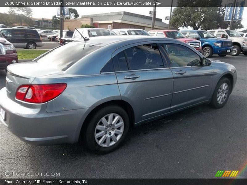 Silver Steel Metallic / Dark Slate Gray/Light Slate Gray 2008 Chrysler Sebring LX Sedan