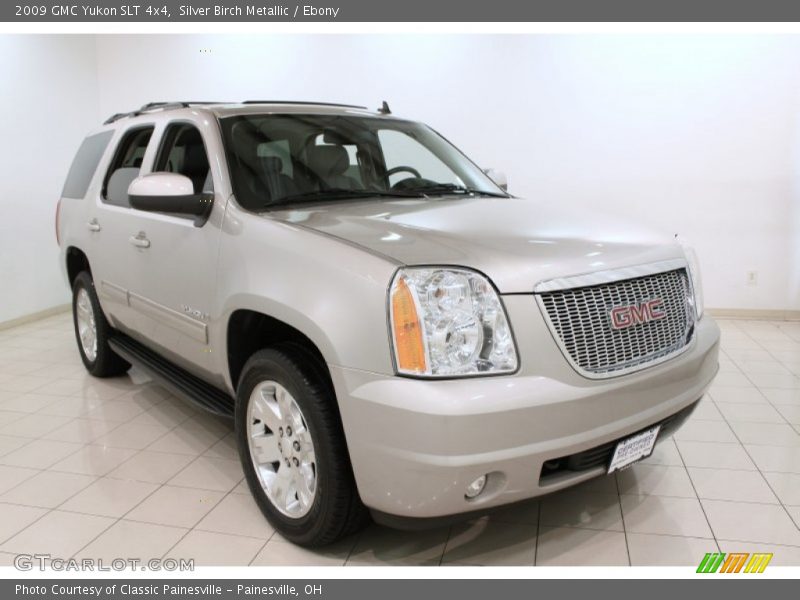 Silver Birch Metallic / Ebony 2009 GMC Yukon SLT 4x4