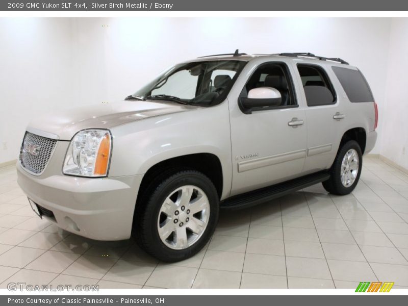 Silver Birch Metallic / Ebony 2009 GMC Yukon SLT 4x4
