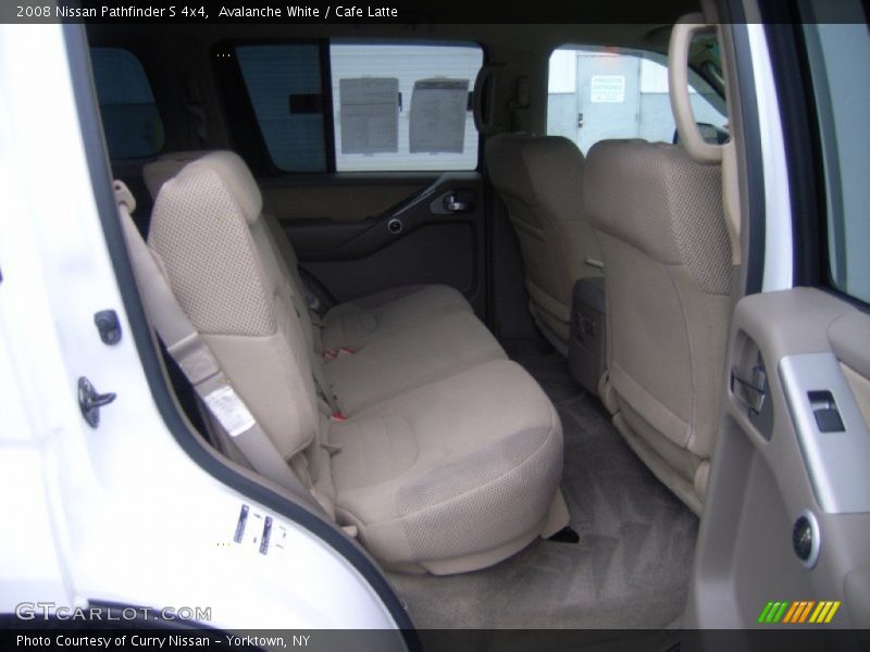 Avalanche White / Cafe Latte 2008 Nissan Pathfinder S 4x4