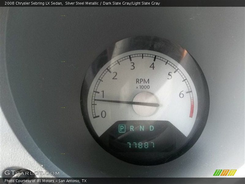 Silver Steel Metallic / Dark Slate Gray/Light Slate Gray 2008 Chrysler Sebring LX Sedan