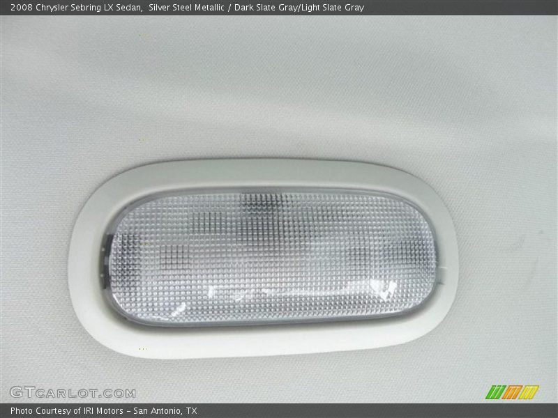 Silver Steel Metallic / Dark Slate Gray/Light Slate Gray 2008 Chrysler Sebring LX Sedan