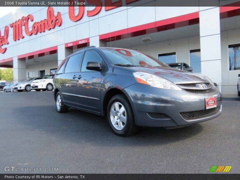 Slate Metallic / Taupe 2006 Toyota Sienna LE
