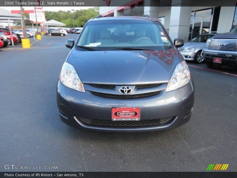 Slate Metallic / Taupe 2006 Toyota Sienna LE