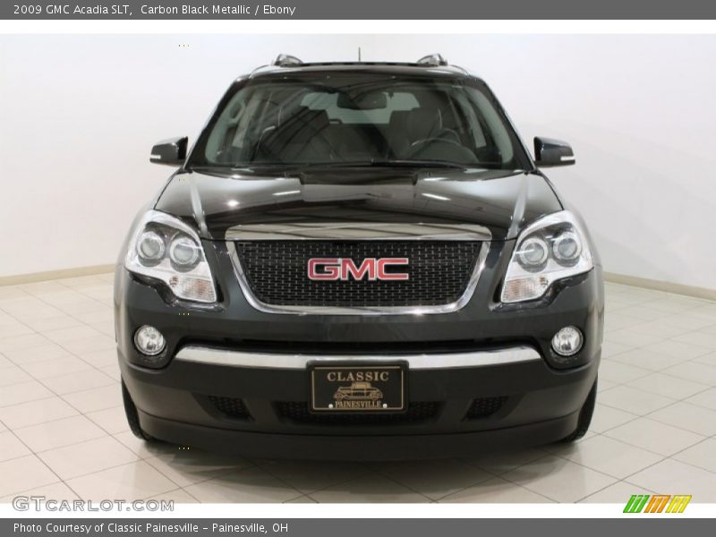 Carbon Black Metallic / Ebony 2009 GMC Acadia SLT
