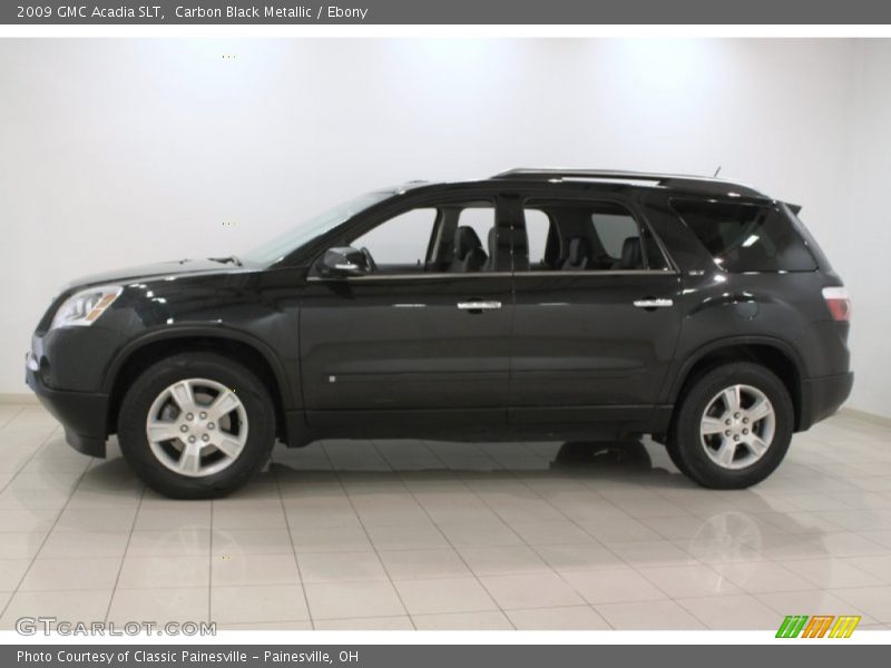 Carbon Black Metallic / Ebony 2009 GMC Acadia SLT