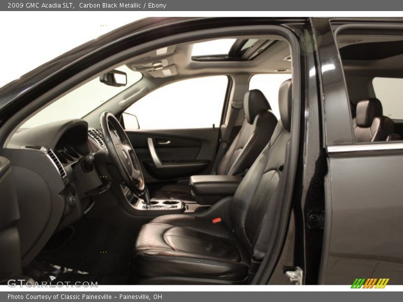 Carbon Black Metallic / Ebony 2009 GMC Acadia SLT